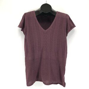 Torrid Everyday Soft Pullover Pointelle Sweater Women's Plus Size 2/2X Sassafras